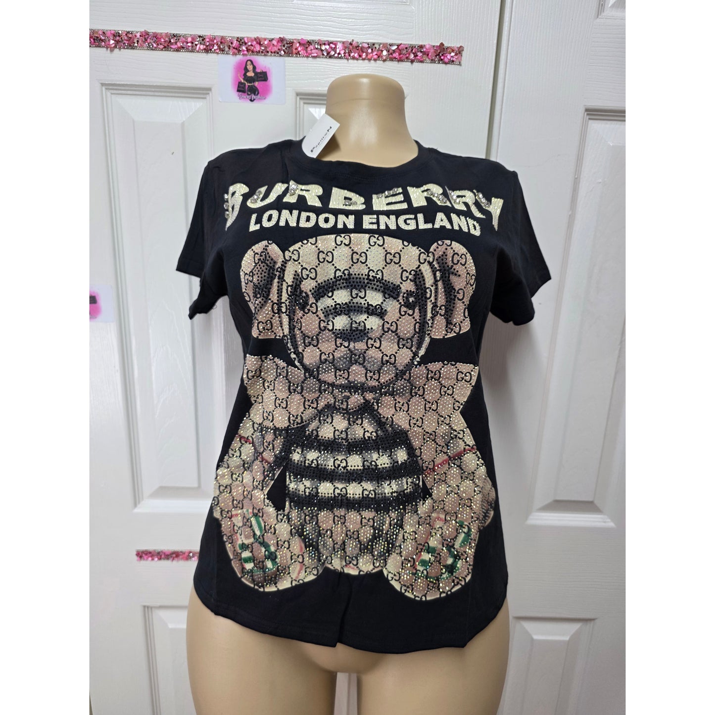 Blusa full pedrería talla  S/M