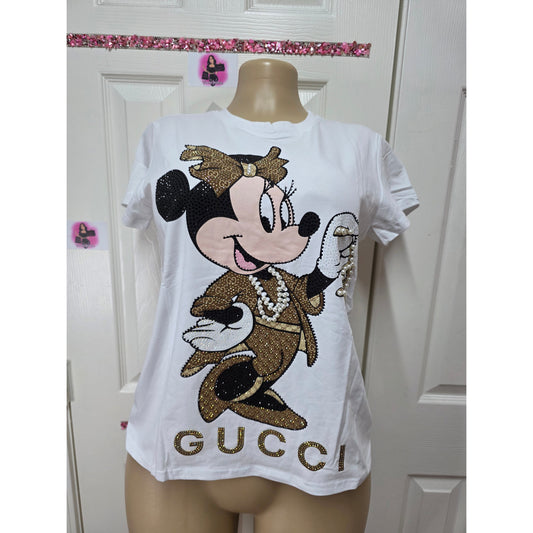 Blusa full pedrería talla  S/M