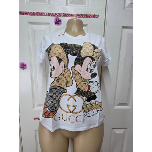 Blusa full pedrería talla  S/M