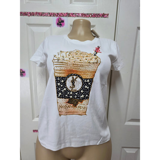 Pulover pedrería talla s/m