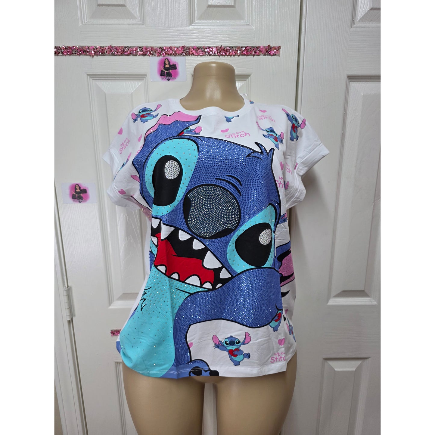 Blusa full pedrería sirve  S/M/L