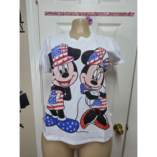 Blusa full pedrería sirve  S/M