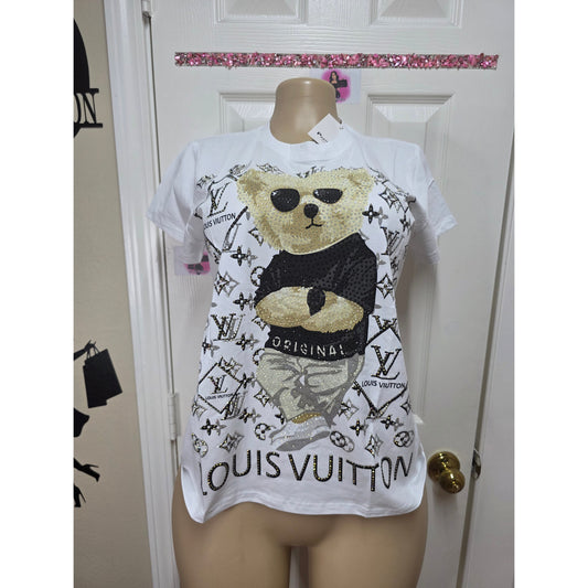 Blusa full pedrería sirve  S/M