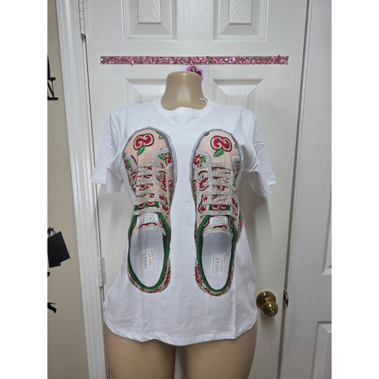 Blusa full pedrería sirve  S/M/L