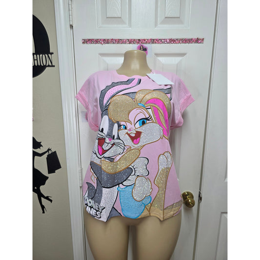 Blusa full pedrería sirve  S/M/L