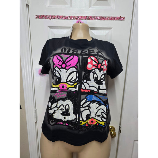 Blusa full pedrería sirve  S/M