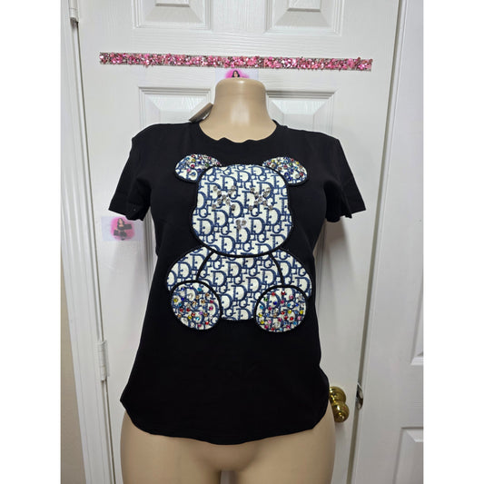 Blusa full pedrería talla  S/M
