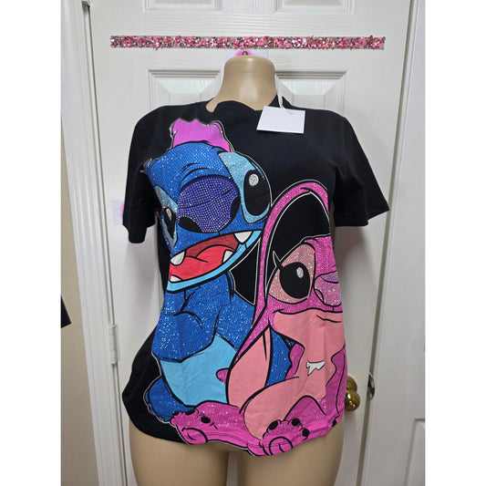 Blusa full pedrería talla  S/M/L