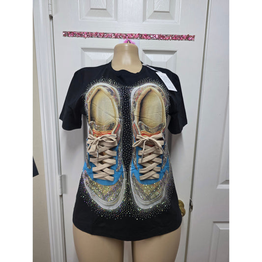 Blusa full pedrería s/m L/Xl