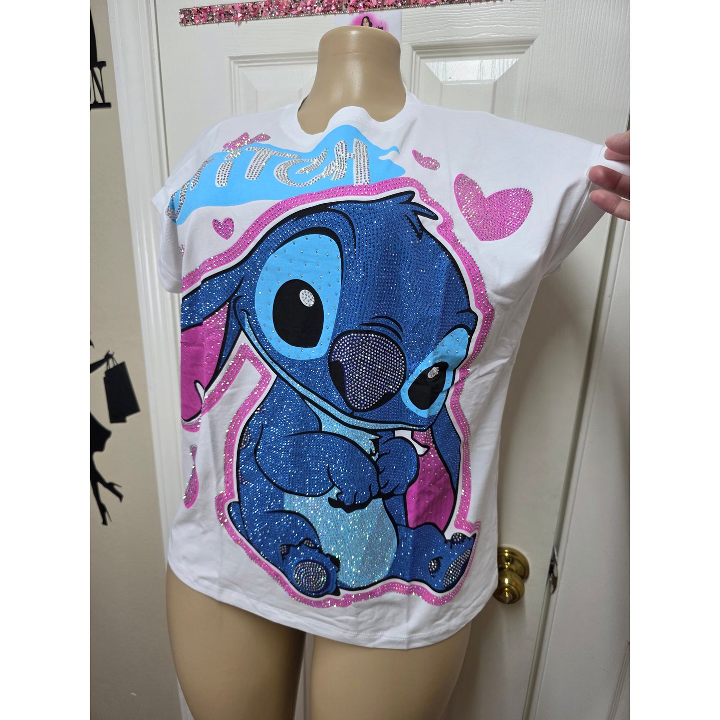 Blusa full pedrería sirve  S/M/L