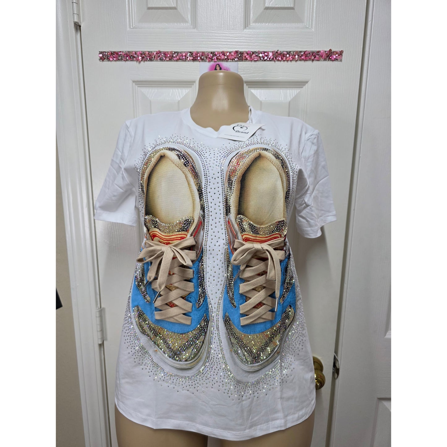 Blusa full pedrería sirve  S/M/L