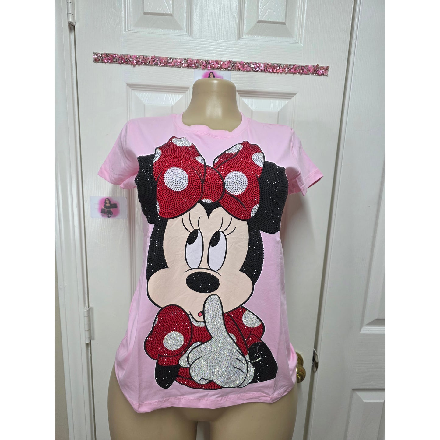 Blusa full pedrería talla  S/M