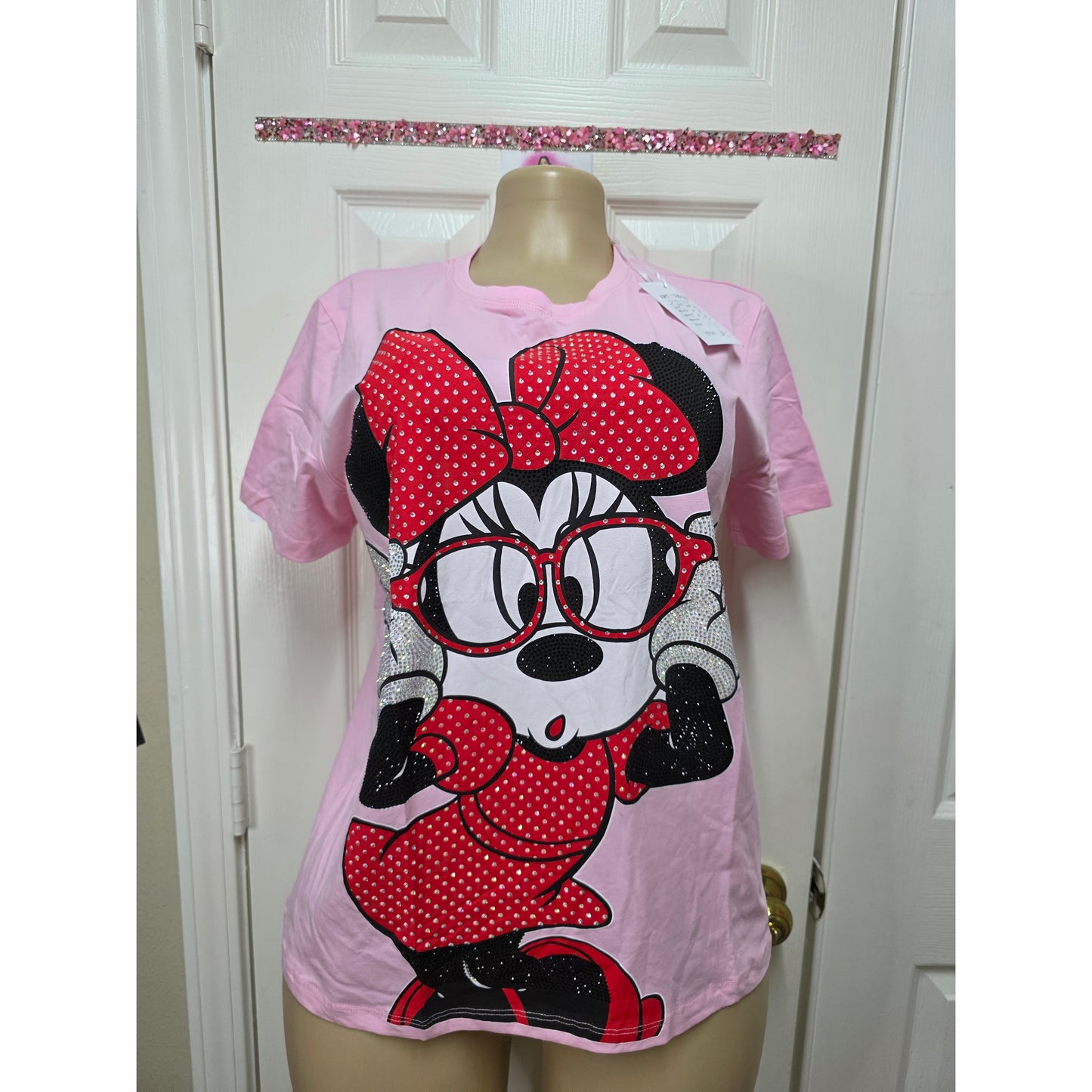 Blusa full pedrería talla  S/M/L