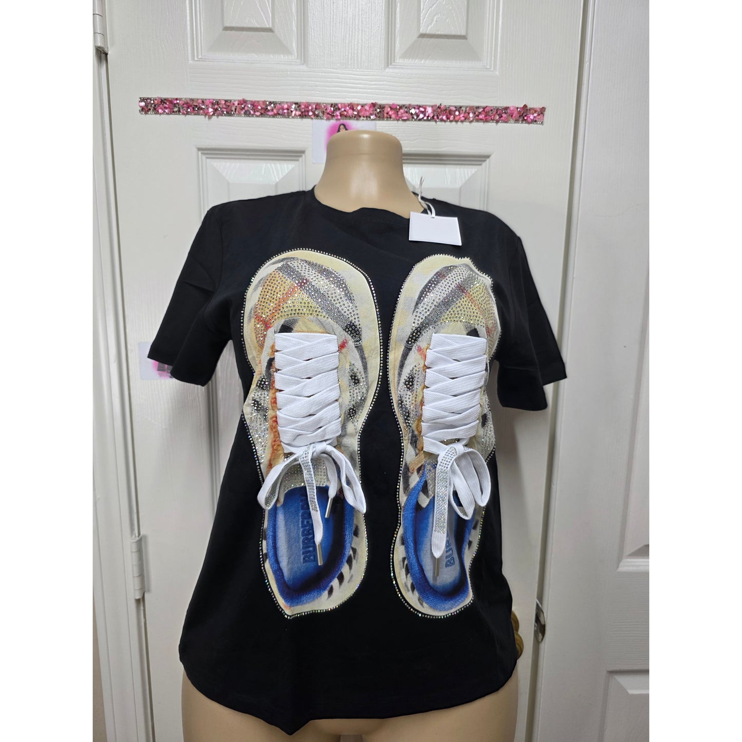 Blusa full pedrería talla  S/M/L