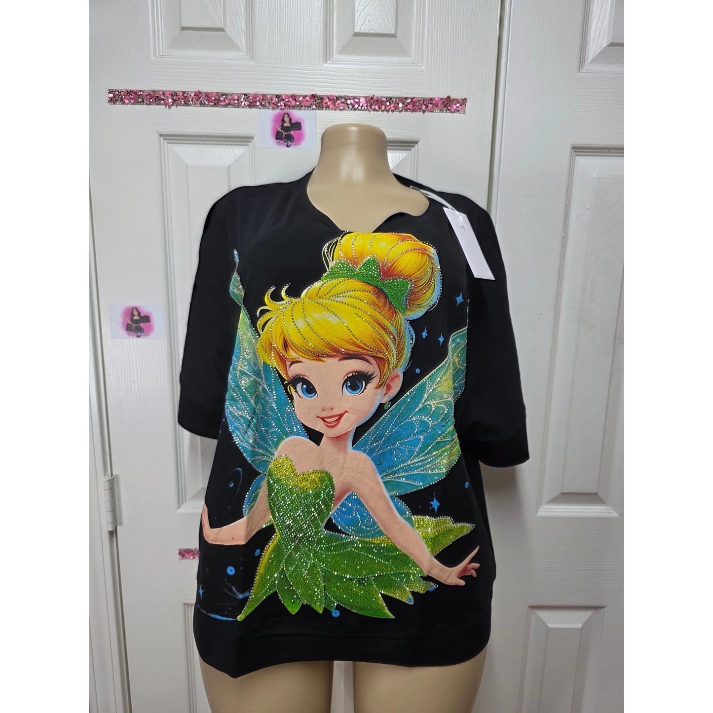 Blusa full pedrería sirve  L/Xl