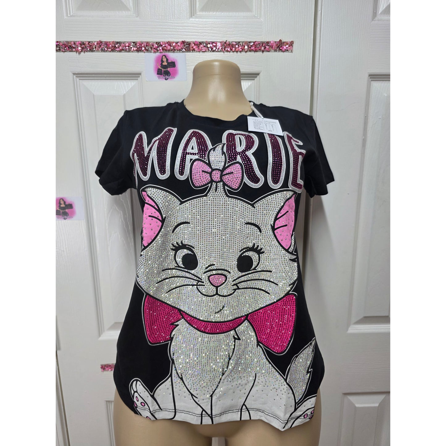 Blusa full pedrería talla  S/M