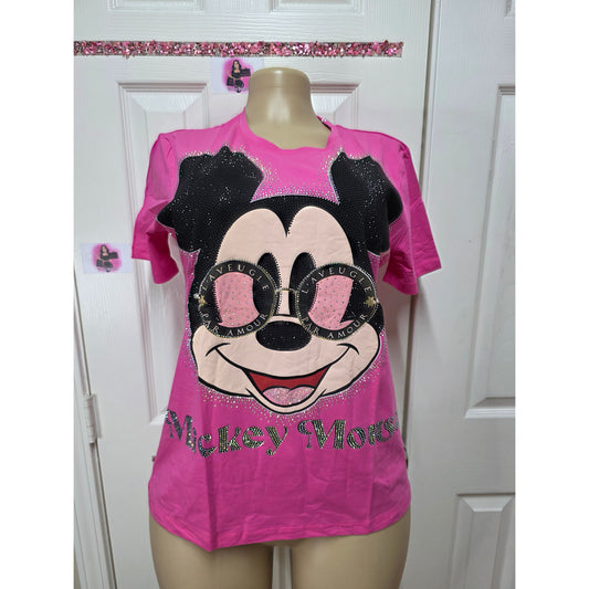 Blusa full pedrería talla  S/M/L