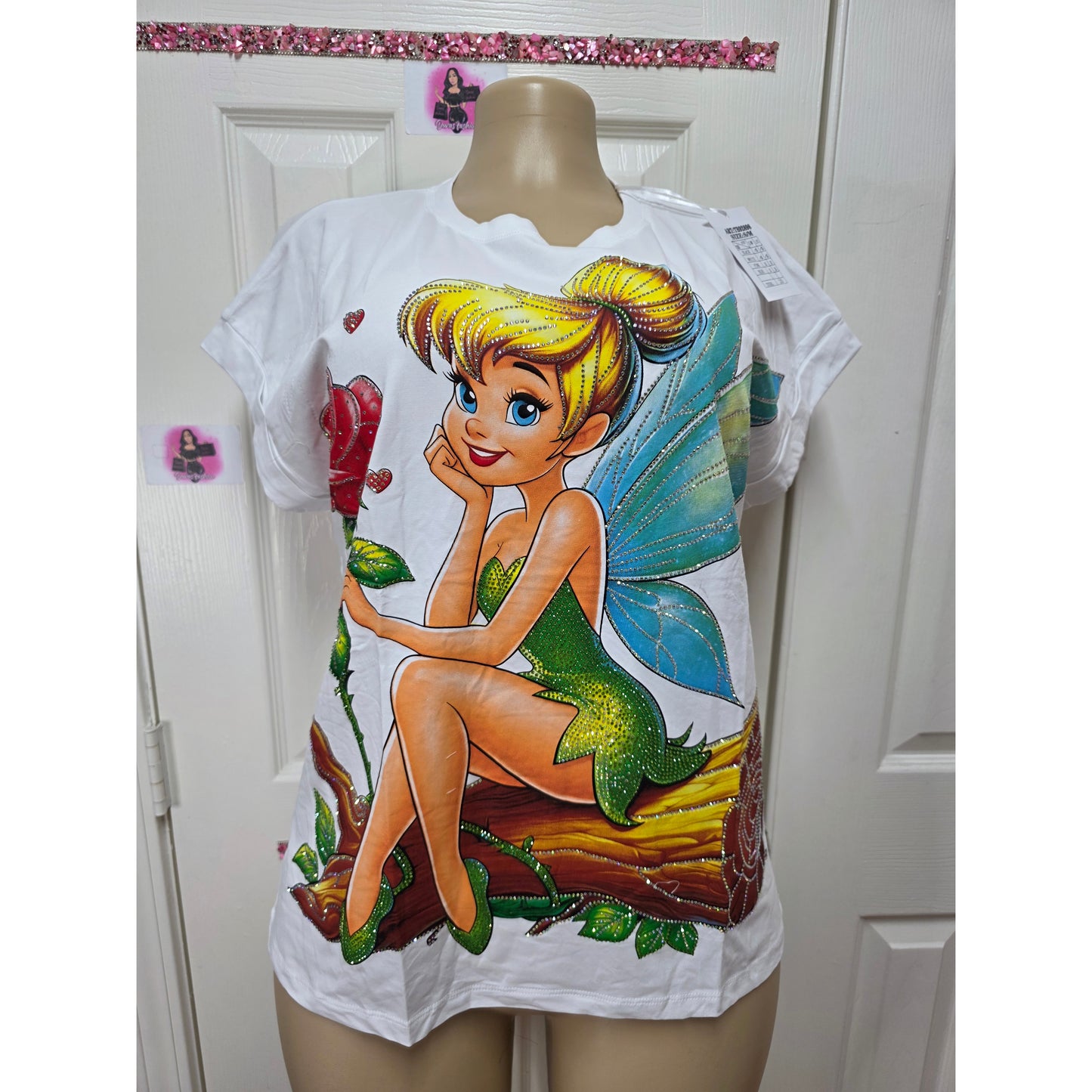 Blusa full pedrería talla  S/M/L