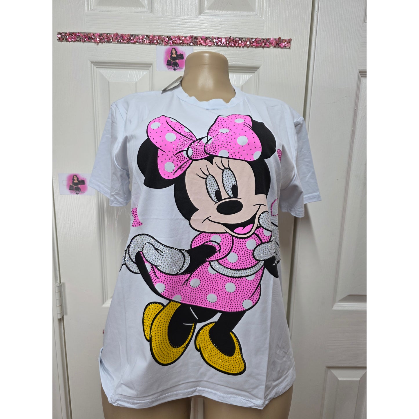 Blusa full pedrería talla  S/M/L