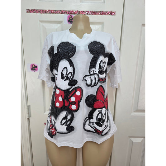 Blusa full pedrería sirve  S/M/L
