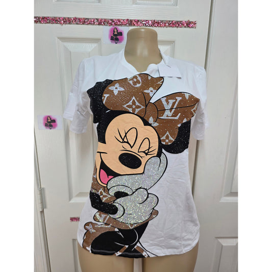 Blusa full pedrería sirve  S/M/L
