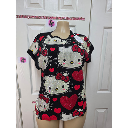 Blusa full pedrería sirve  S/M/L