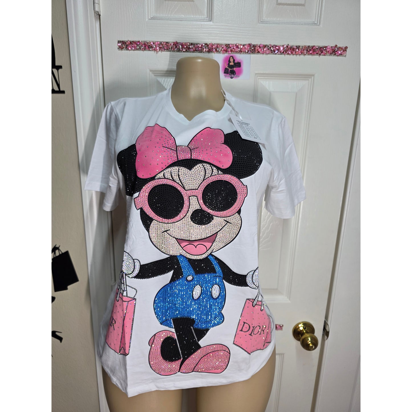 Blusa full pedrería sirve   S-M-L