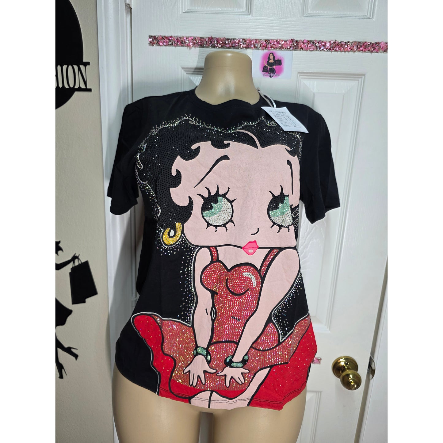 Blusa full pedrería sirve S/M/L