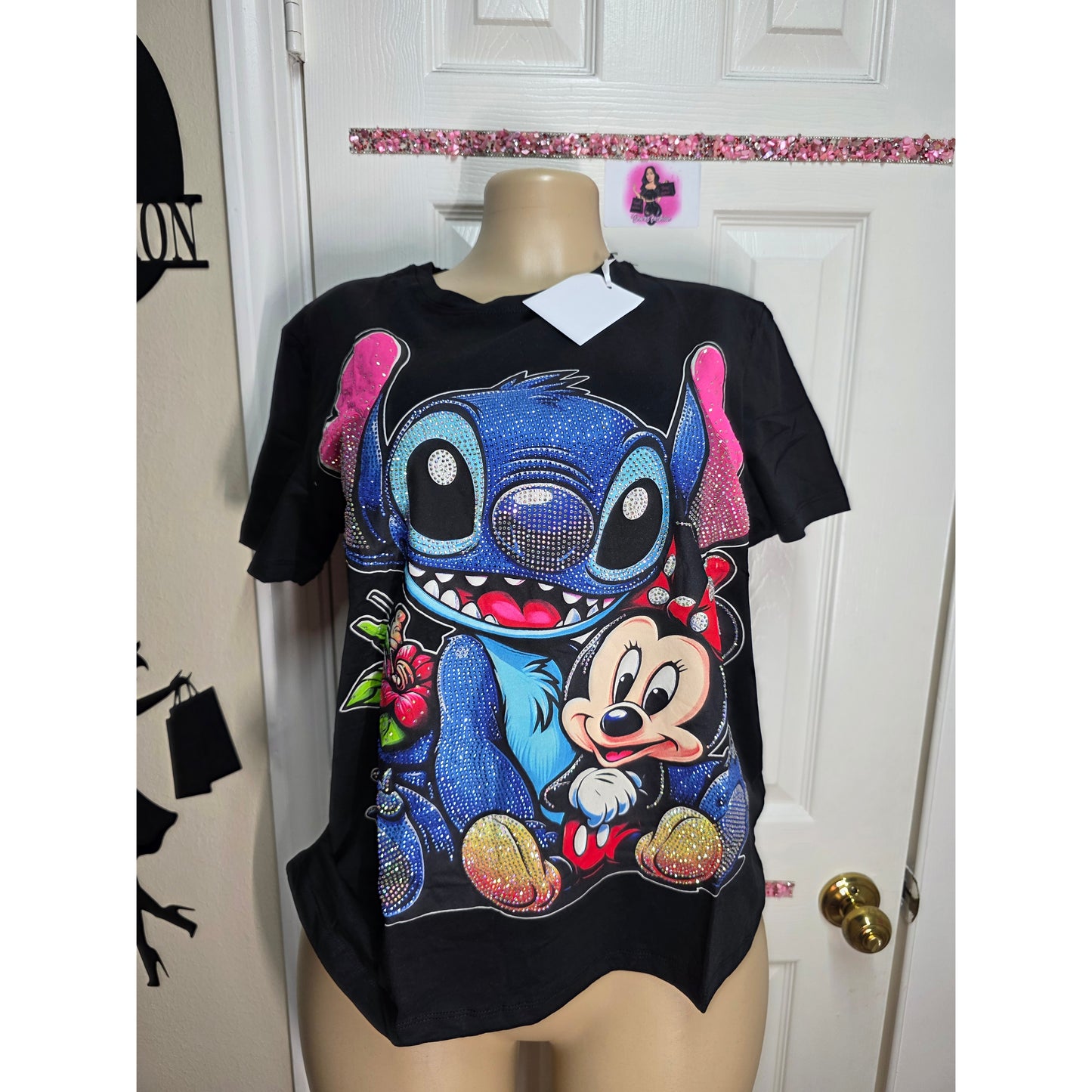 Blusa full pedrería sirve  S-M-L