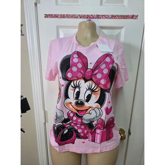 Blusa full pedrería sirve   S-M-L
