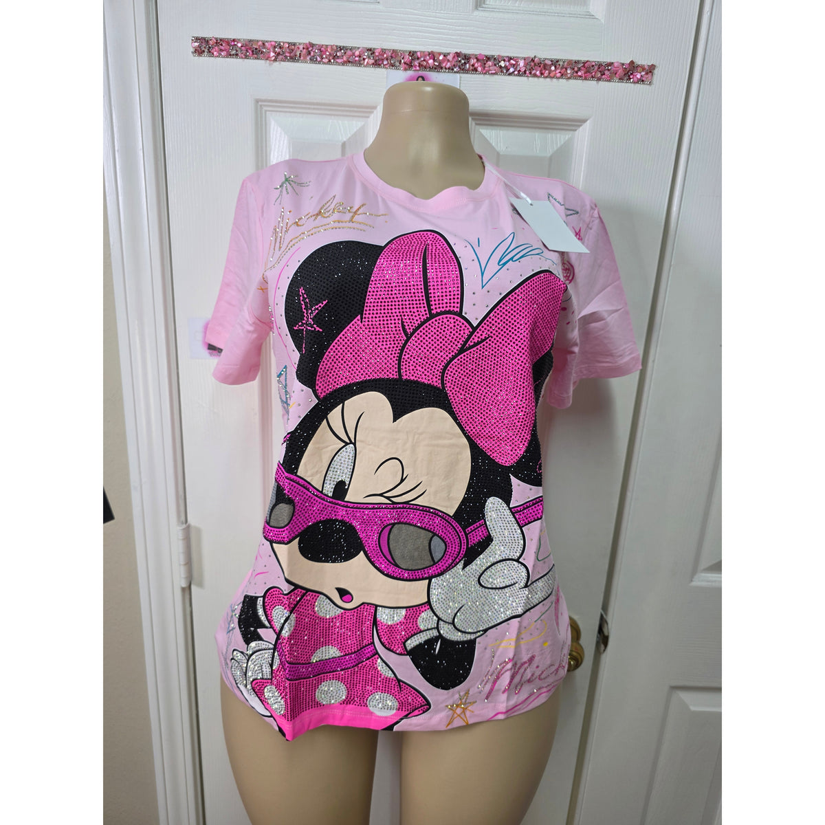 Blusa full pedrería sirve   S-M-L