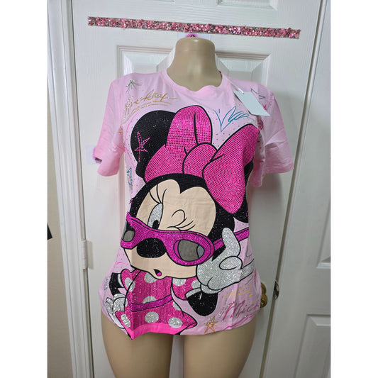 Blusa full pedrería sirve   S-M-L
