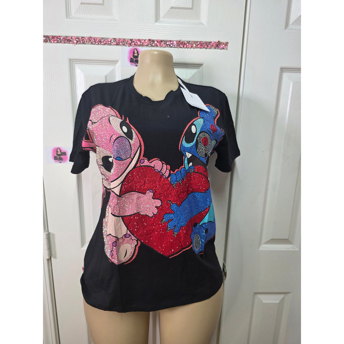 Blusa full pedrería sirve  S/M/L