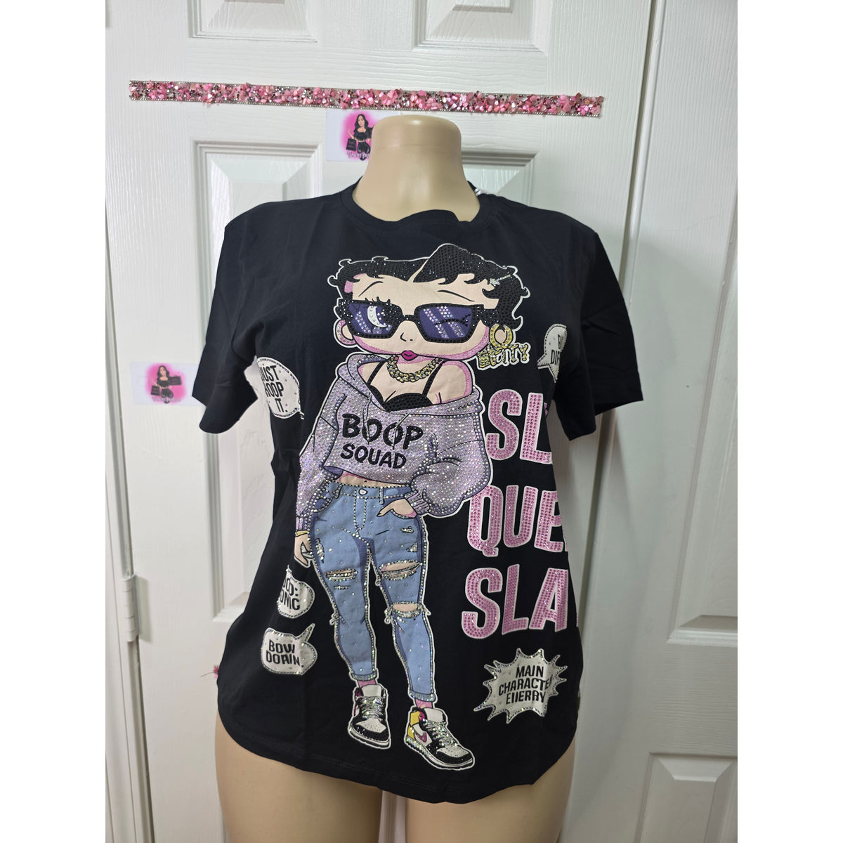 Blusa full pedrería sirve S/M/L