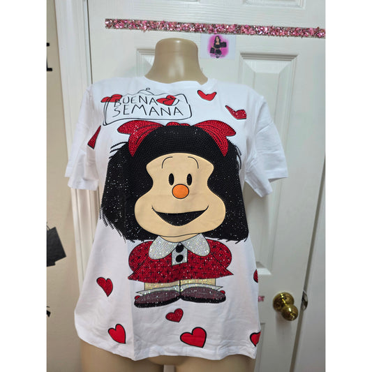 Blusa full pedrería sirve  S/M/L