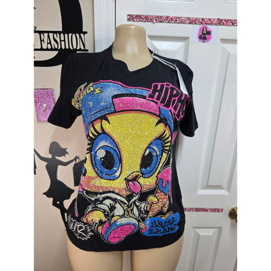 Blusa full pedrería sirve  S/M/L