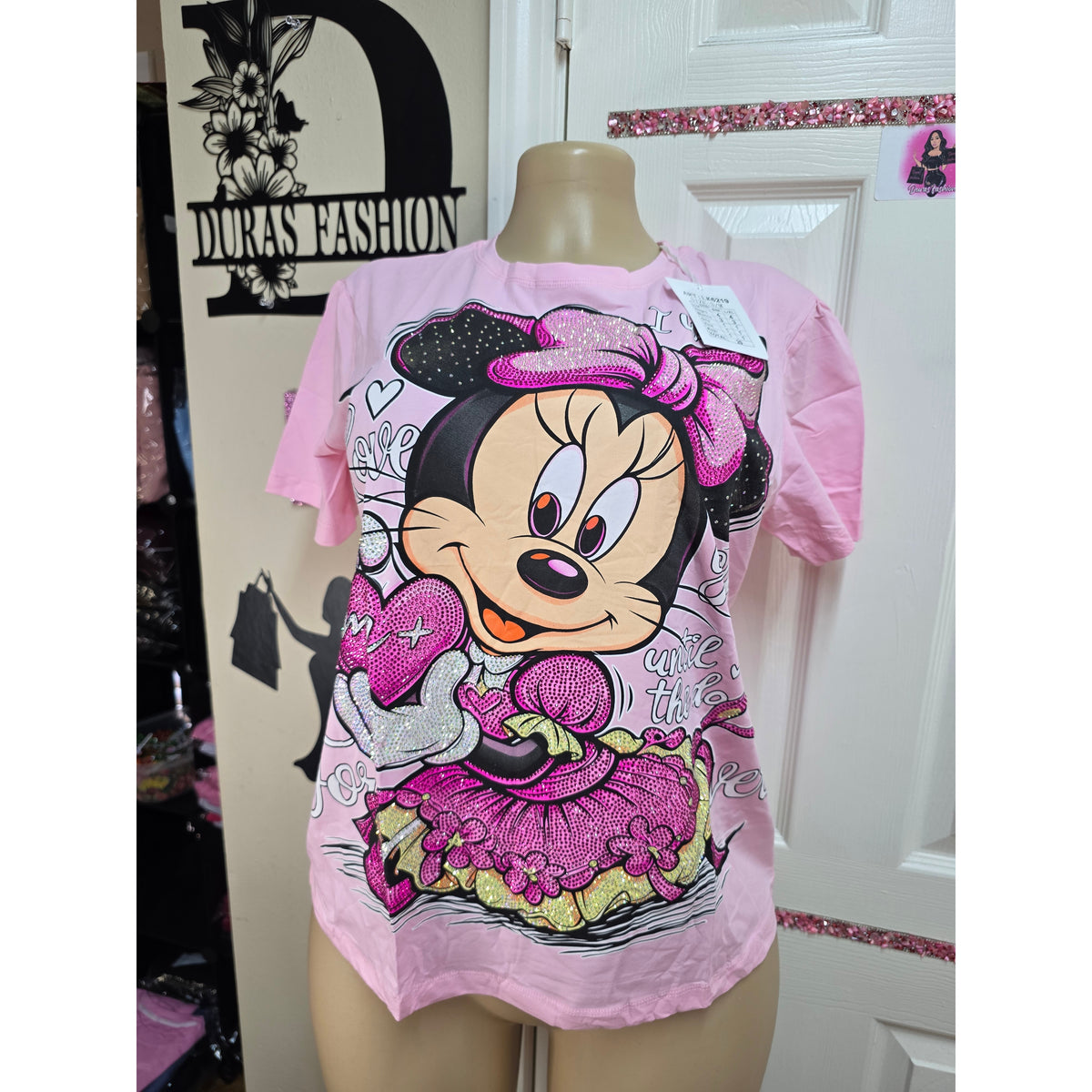 Blusa full pedrería sirve  S/M/L