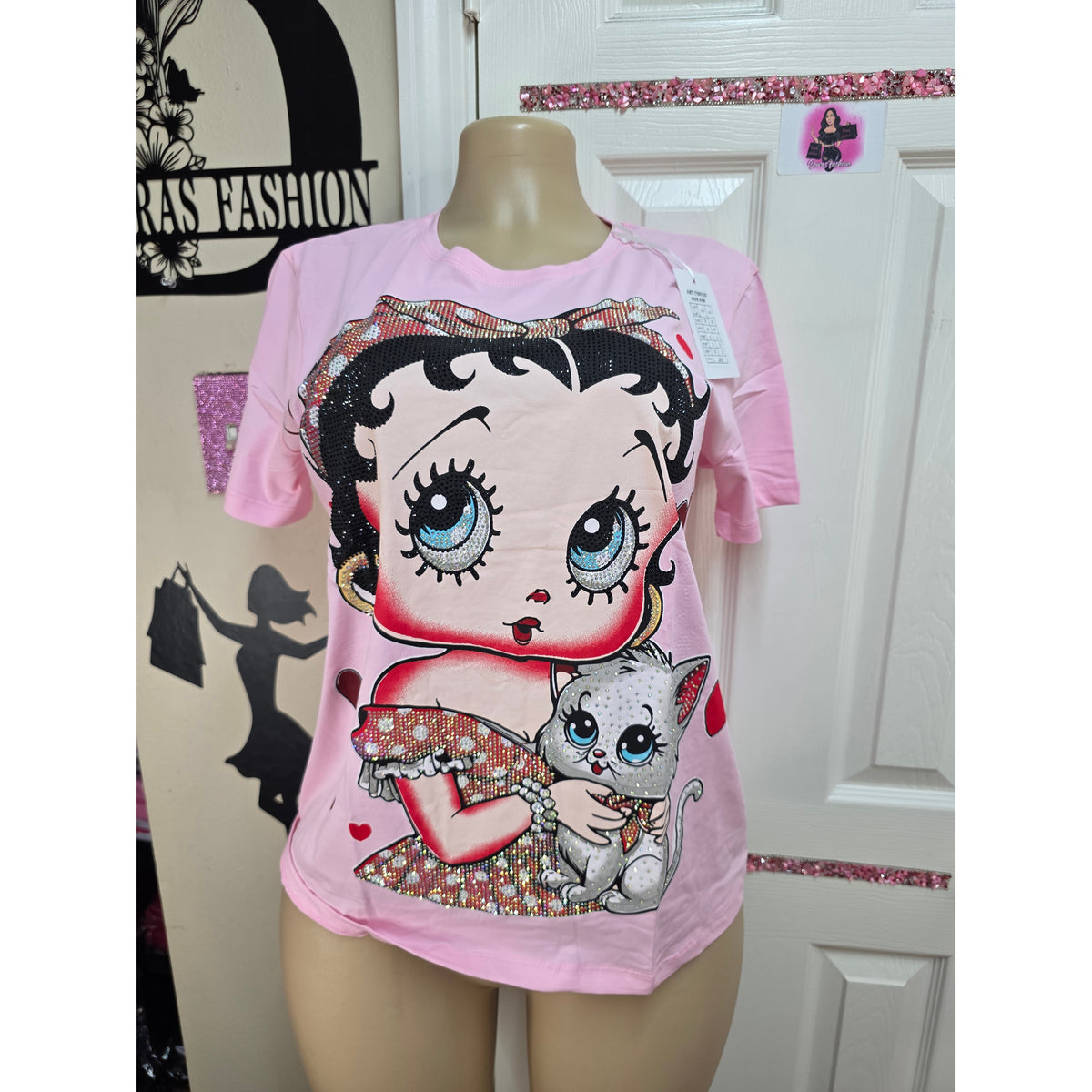 Blusa full pedrería sirve  S/M/L