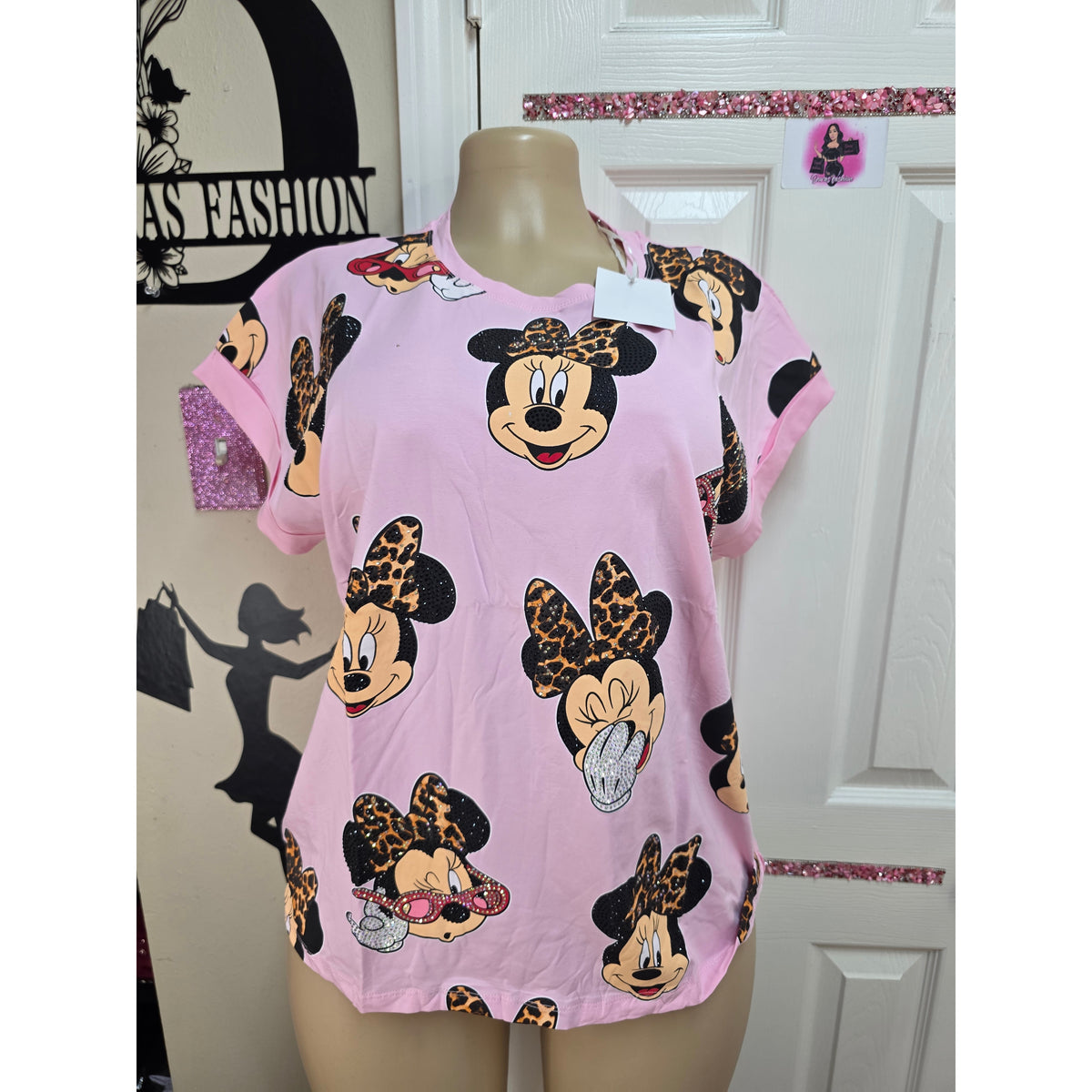 Blusa full pedrería talla  S/M