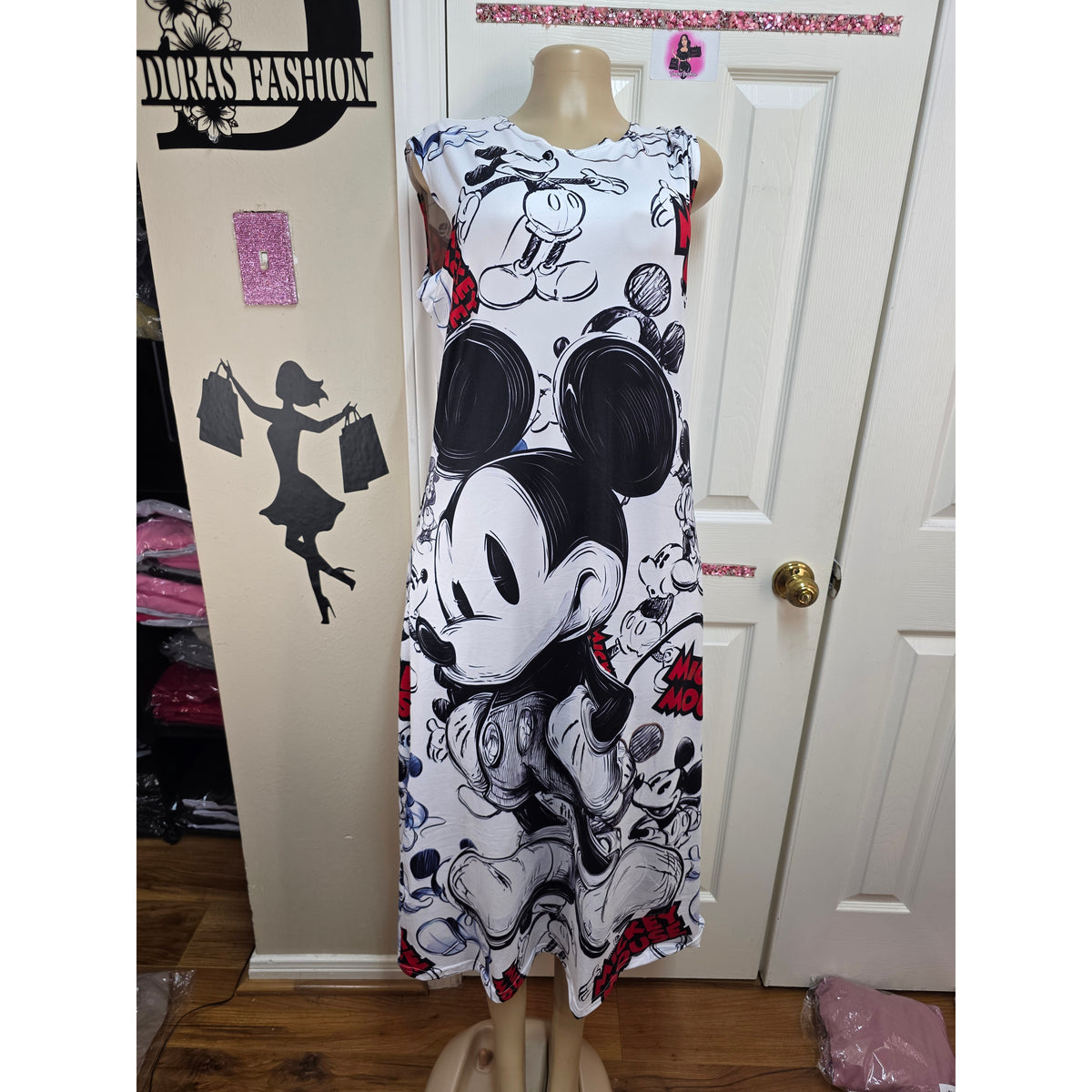 Vestido largo amplio talla unica sirve M-L-Xl