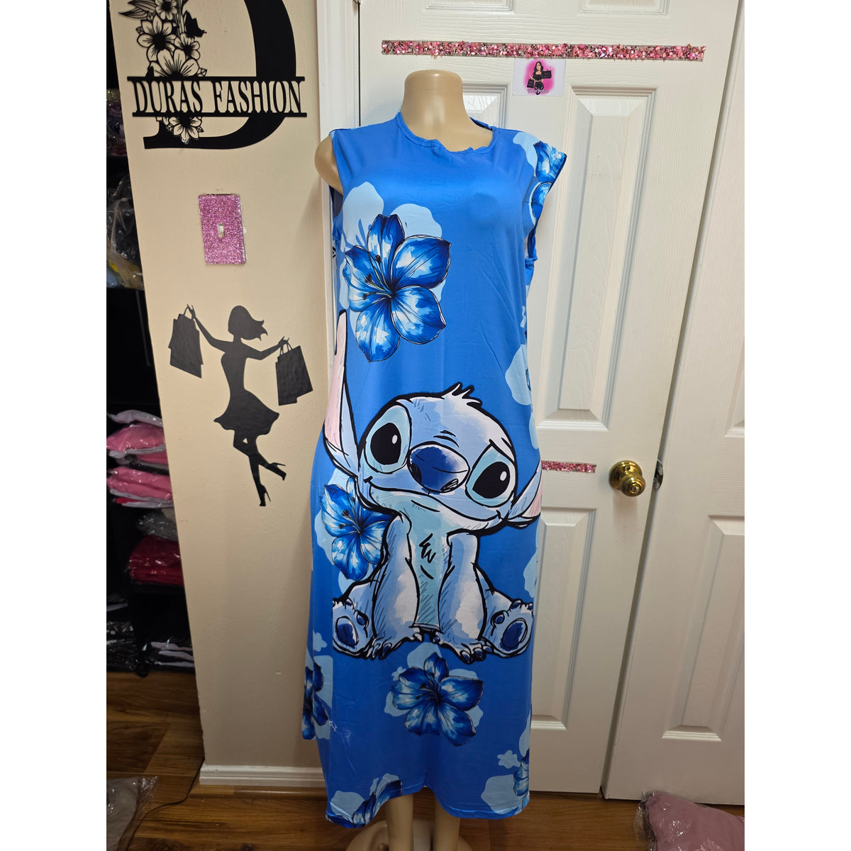 Vestido largo amplio talla unica sirve M-L-Xl