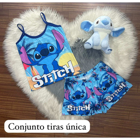 Women's pajamas, combining shorts and blouse for total comfort