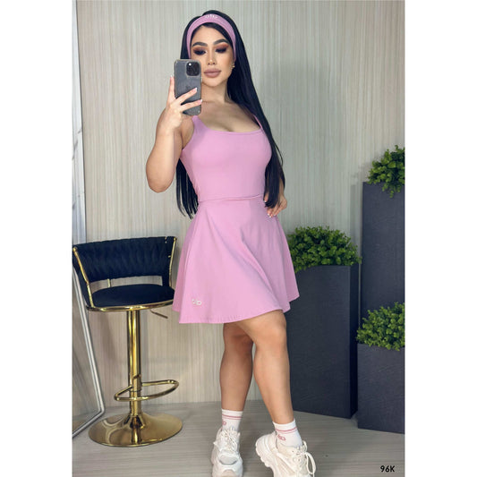 Vestido  con cinta  S/M