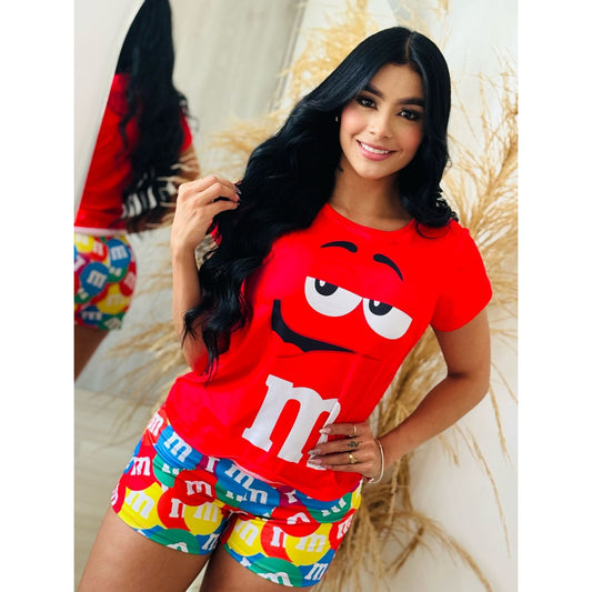 Pijama short talla única