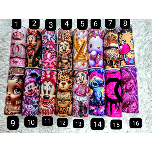 Vasos  con pitillo térmicos frío y caliente