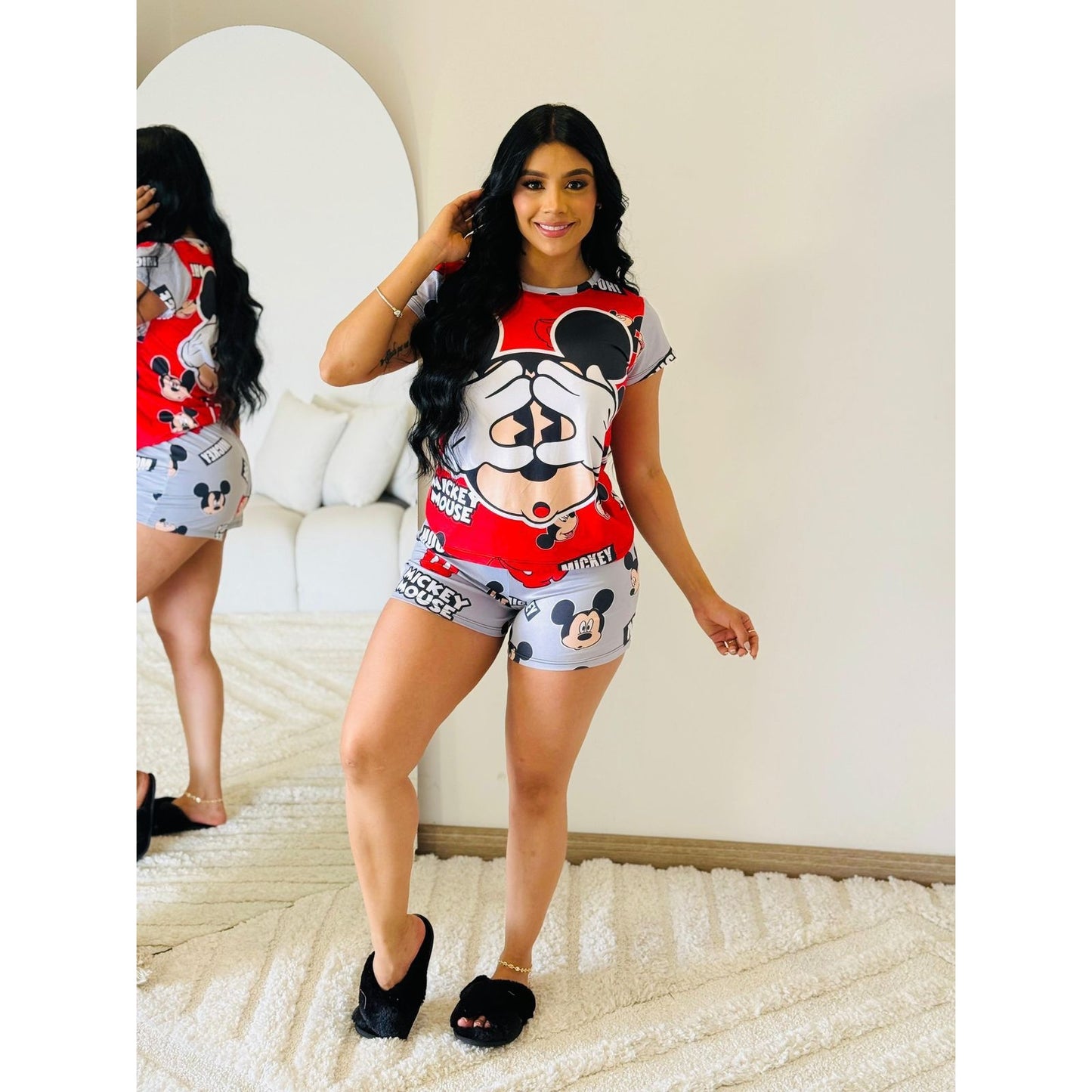 Pijama short talla única