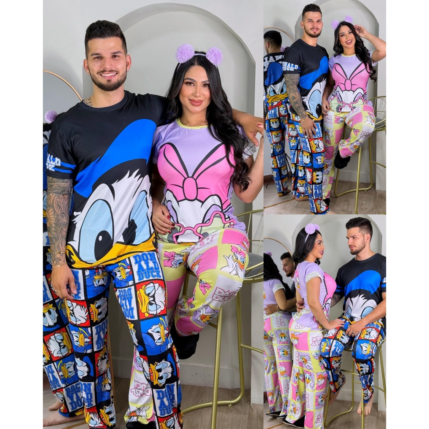 Pijama de parejas talla única