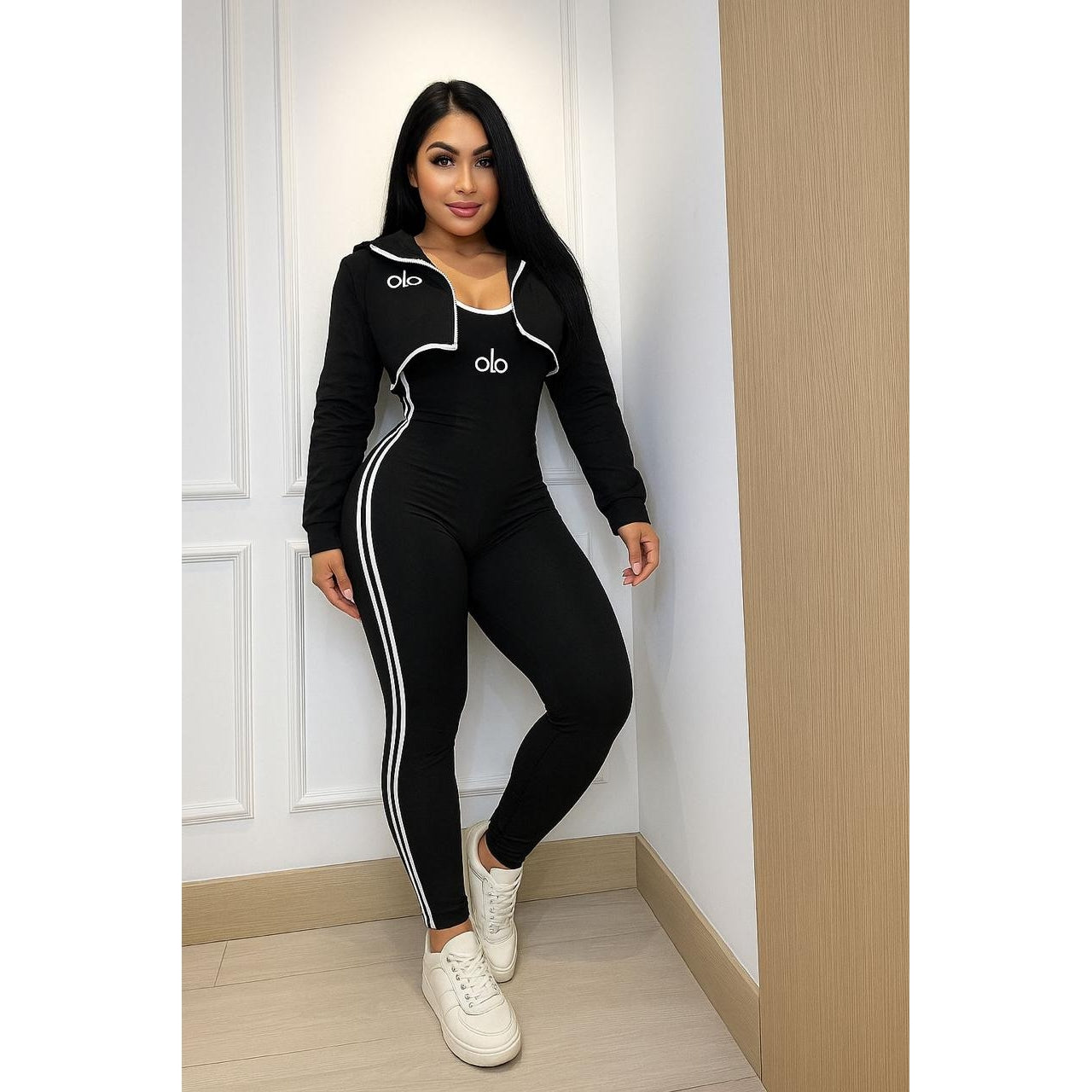 Enterizo con chaqueta s/m