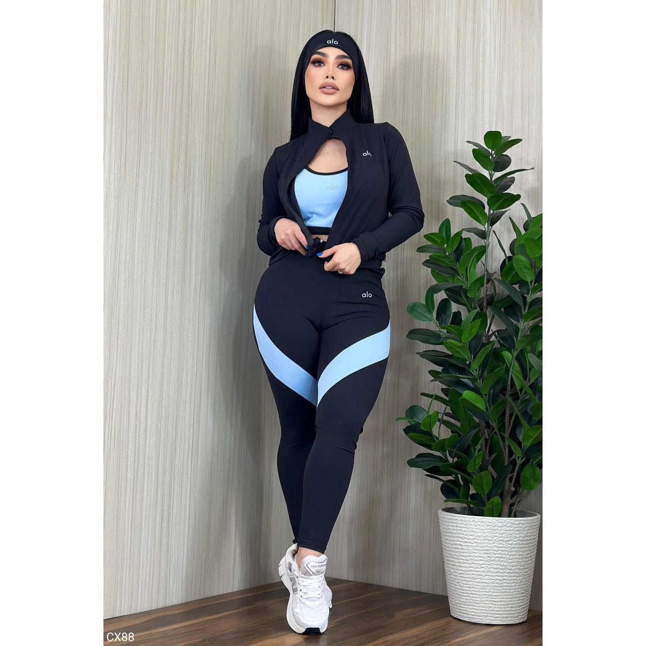 sets trio con cinta sirve S-M