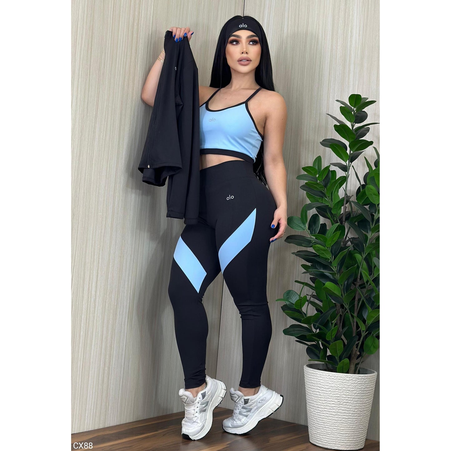 sets trio con cinta sirve S-M